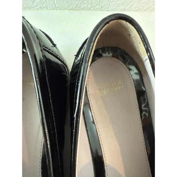 Johnston and Murphy Gwynn Black Patent Penny Loafers, 8 - Picture 9 of 10